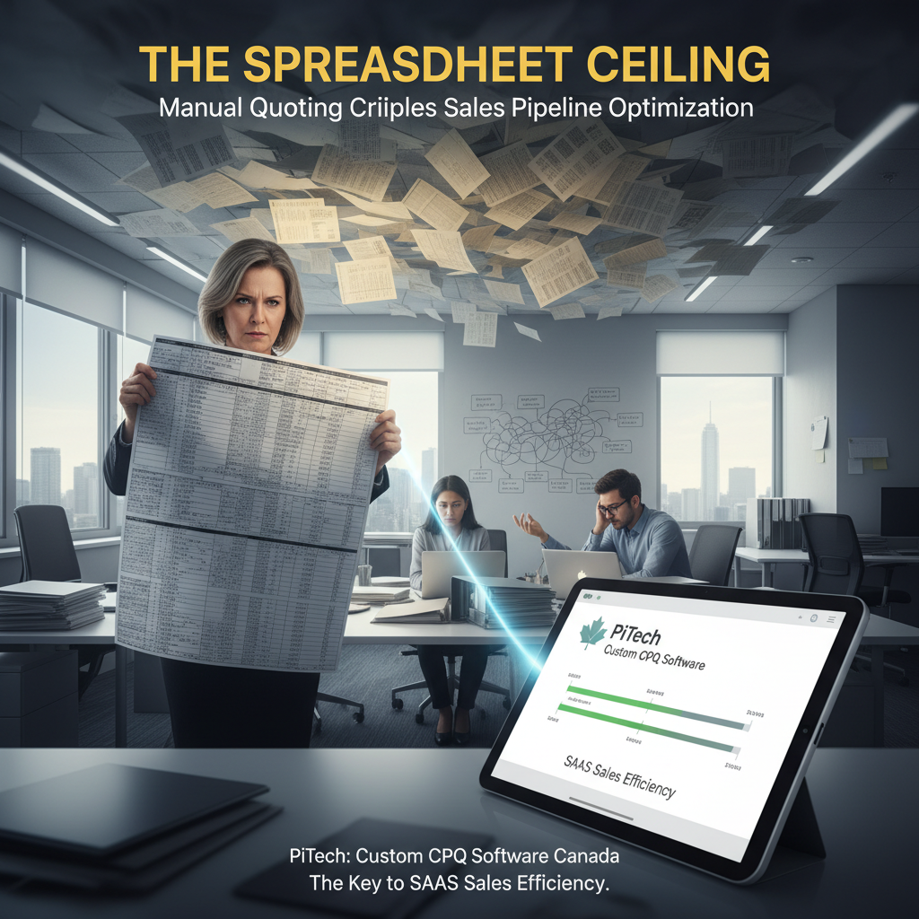 The Spreadsheet Ceiling: How Manual Quoting Cripples Sales Pipeline Optimization
