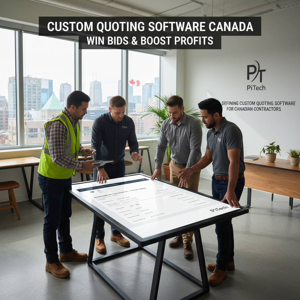 Defining Custom Quoting Software for Canadian Contractors