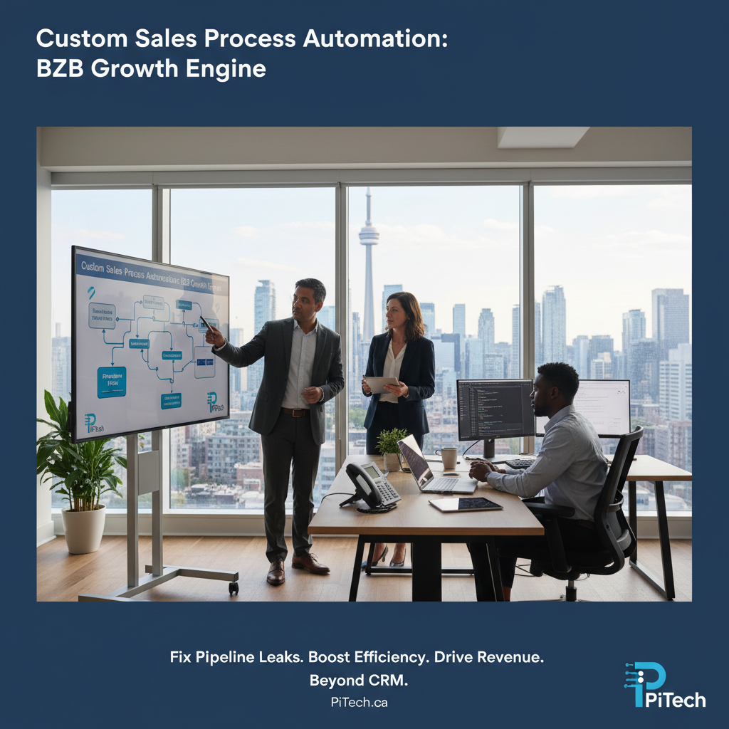 Custom Sales Process Automation: The B2B Growth Engine