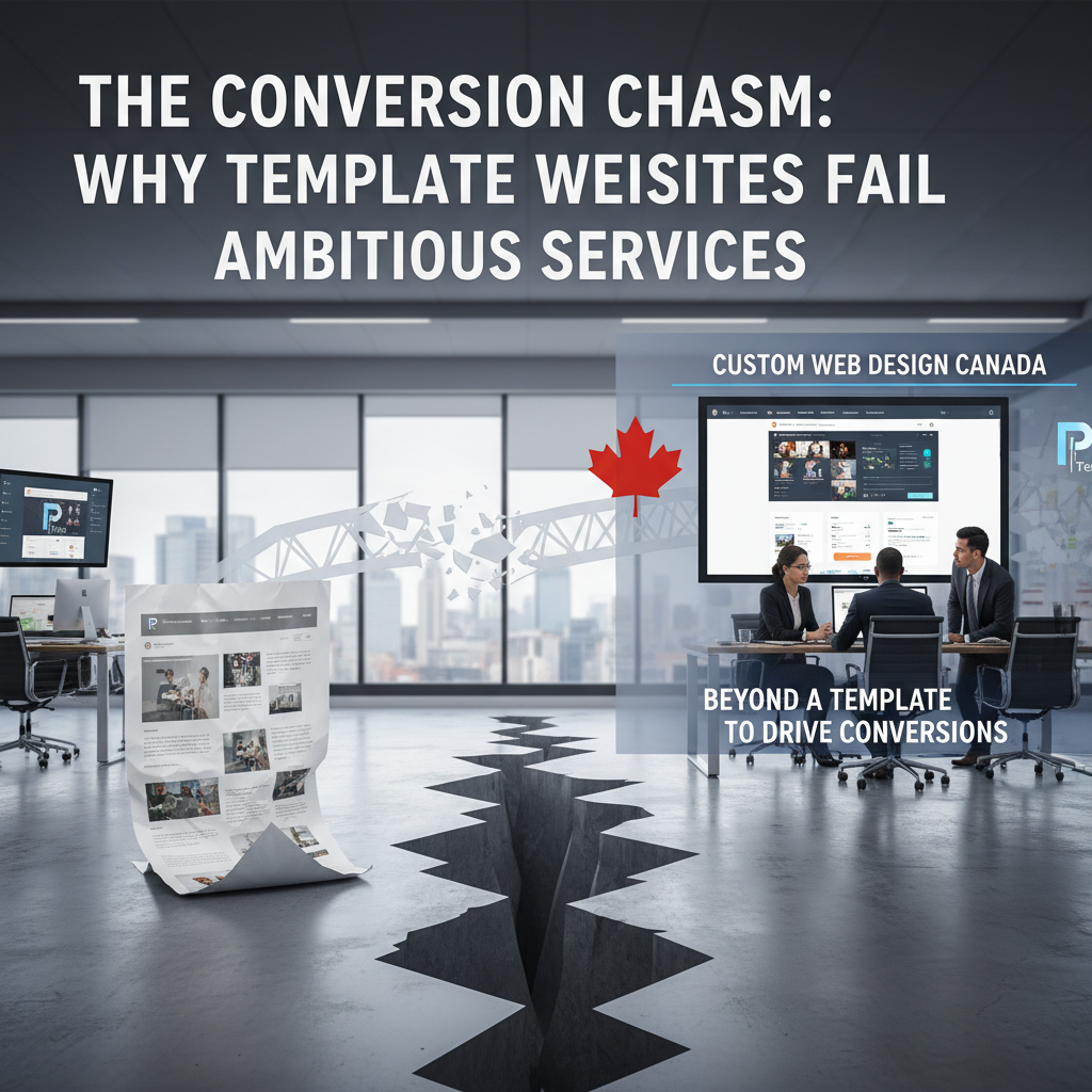 The Conversion Chasm: Why Template Websites Fail Ambitious Services