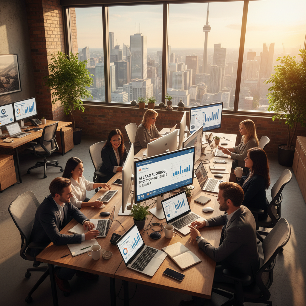 AI Lead Scoring: Boost Your B2B Sales Pipeline in Canada - Featured Article Image | PiTech Blog