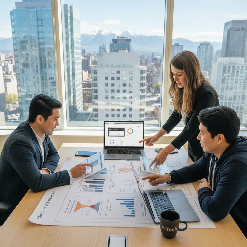 B2B Website UX for Canadian Manufacturing: A Growth Blueprint - Featured Article Image | PiTech Blog