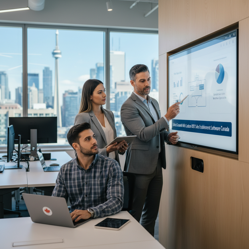 Unlock Growth With Custom B2B Sales Enablement Software Canada - Featured Article Image | PiTech Blog