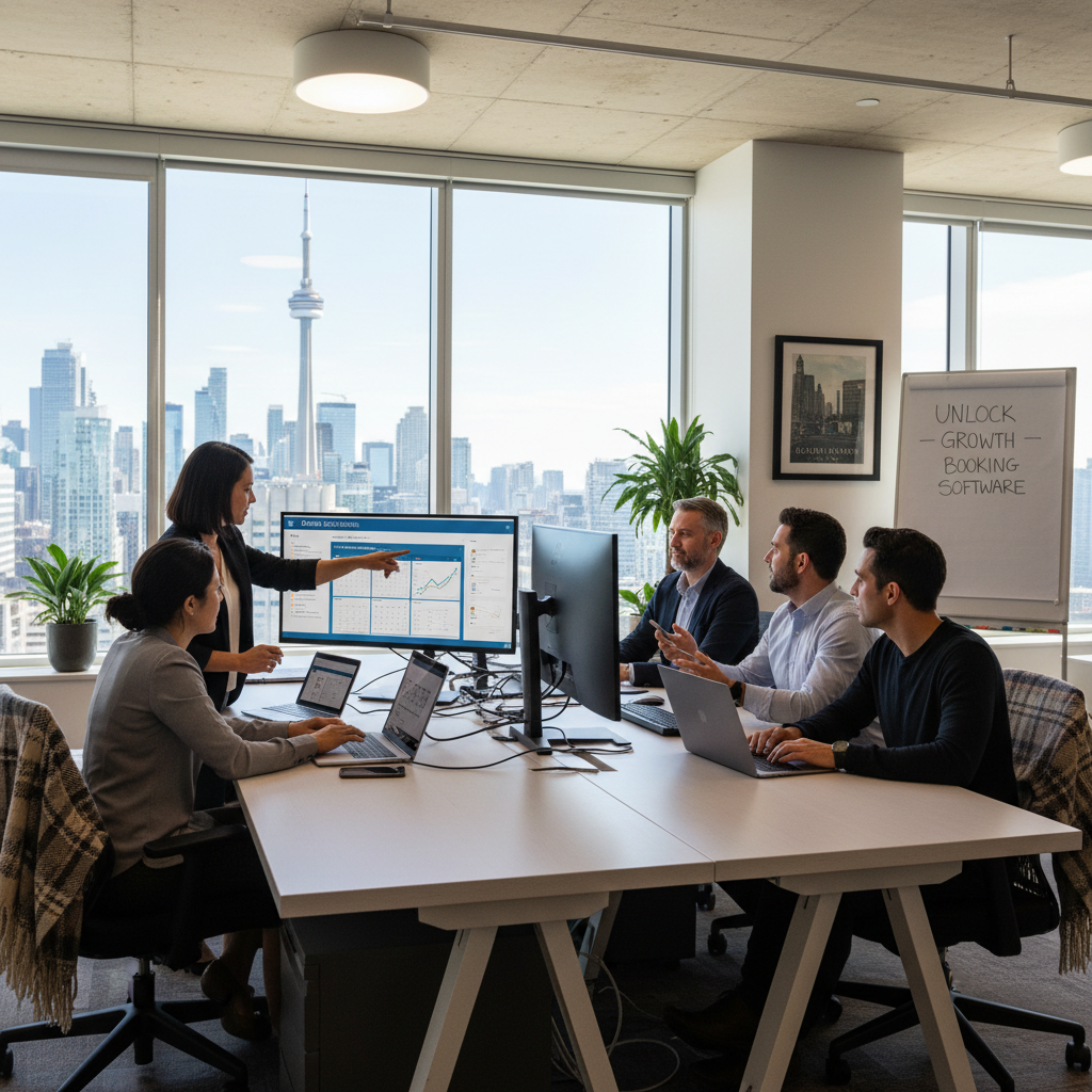 Custom Booking Software Canada: The Key to Unlocking Growth - Featured Article Image | PiTech Blog