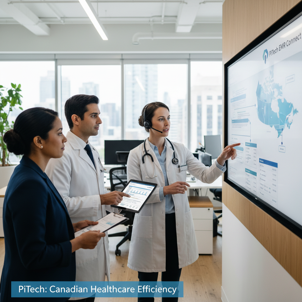 Custom EMR Integration: Canada's Healthcare Efficiency Solution - Featured Article Image | PiTech Blog