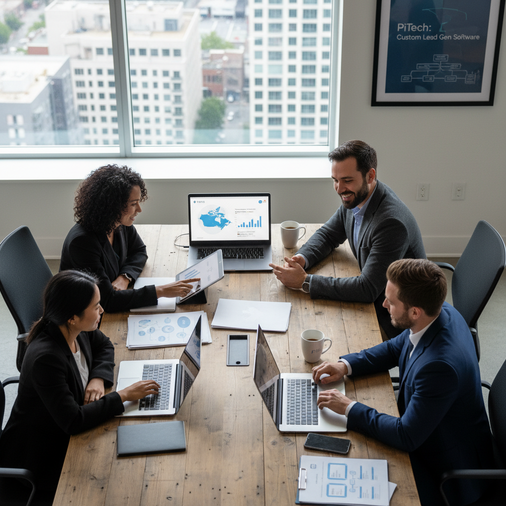 Unlock Growth with Custom Lead Generation Software Canada - Featured Article Image | PiTech Blog