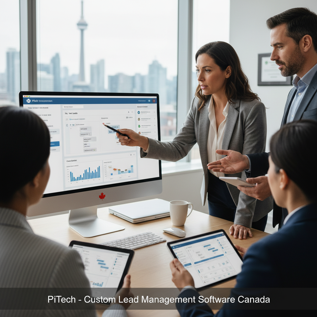 Custom Lead Management Software Canada: Escape the CRM Trap - Featured Article Image | PiTech Blog