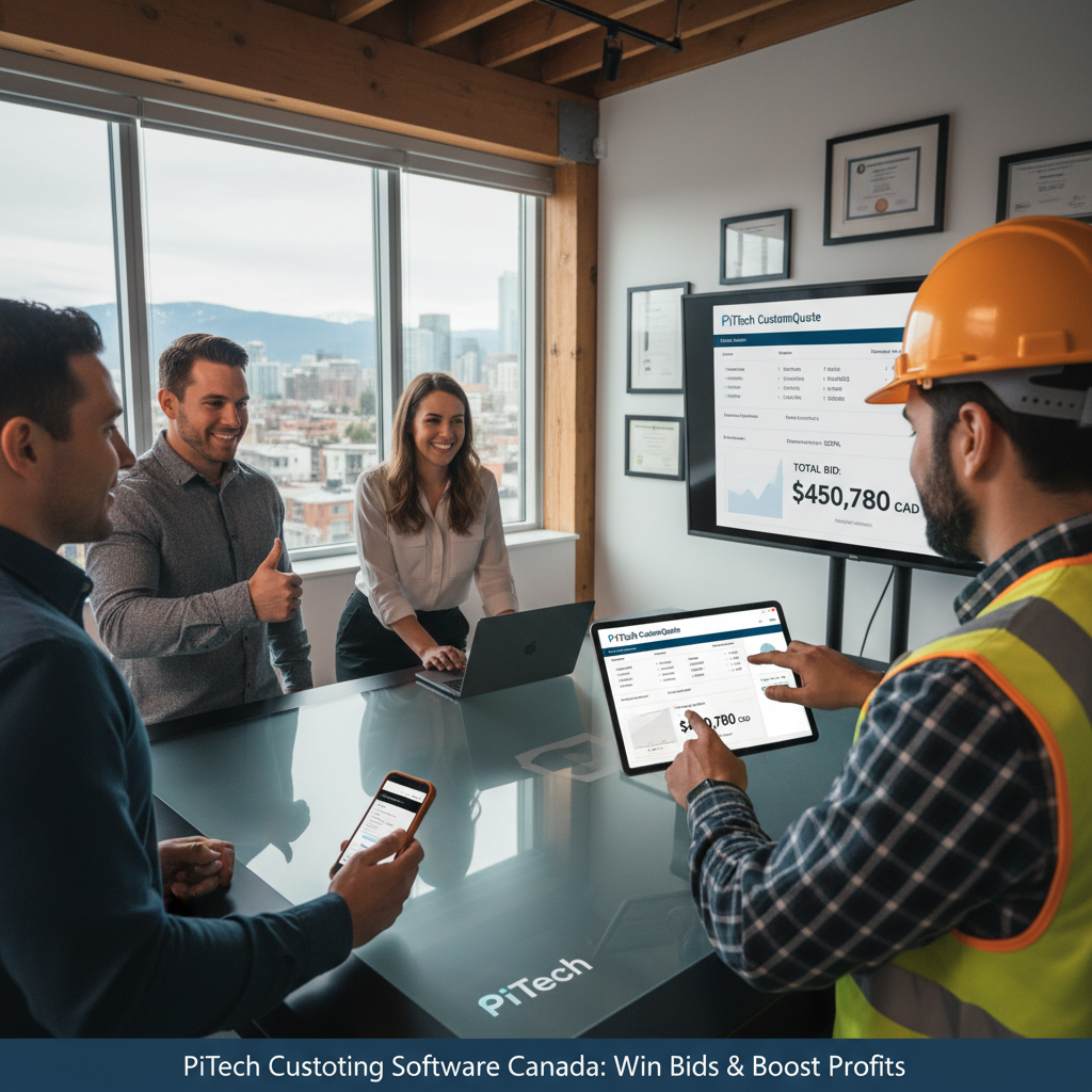 Custom Quoting Software Canada: Win Bids & Boost Profits - Featured Article Image | PiTech Blog