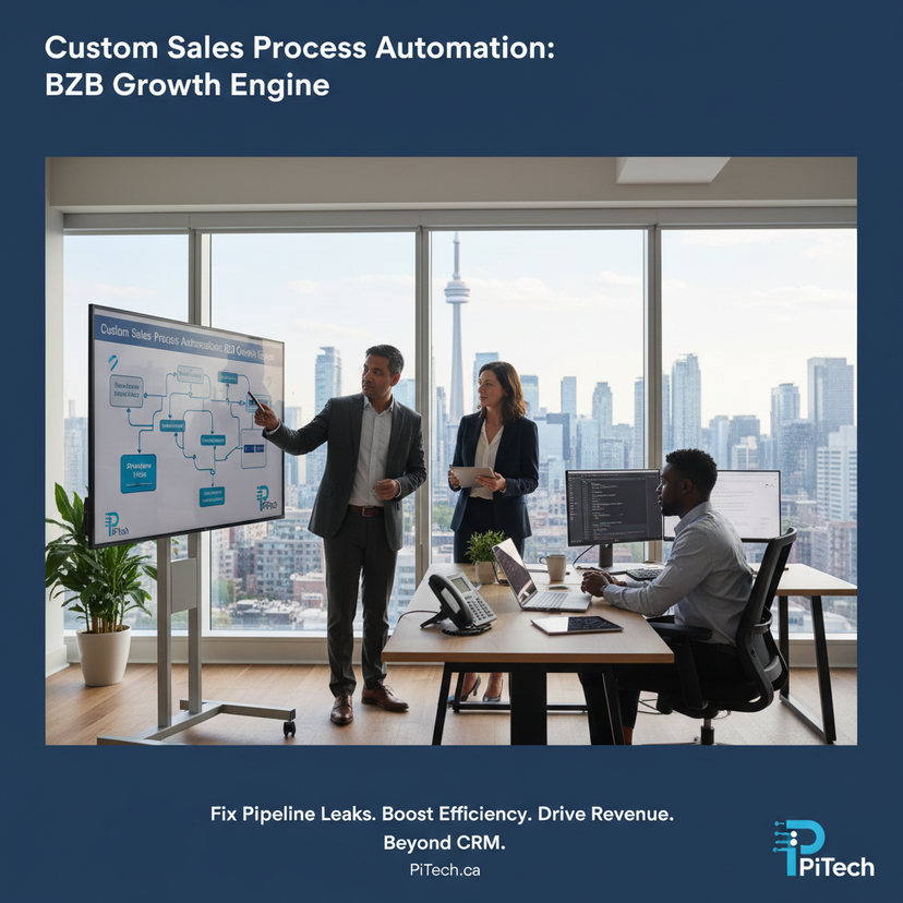 Custom Sales Process Automation: The B2B Growth Engine