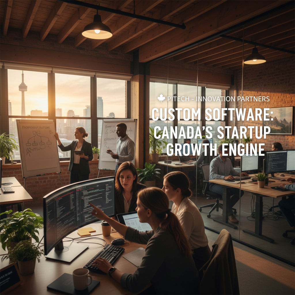 Custom Software: Canada's Startup Growth Engine - Featured Article Image | PiTech Blog