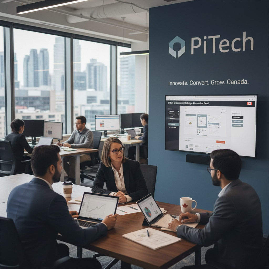 E-commerce Website Design Canada: A Guide to Boosting Sales - Featured Article Image | PiTech Blog