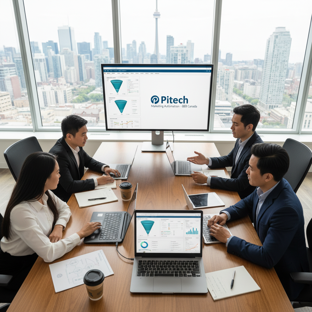 Marketing Automation B2B Canada: A Guide to Lead Conversion - Featured Article Image | PiTech Blog