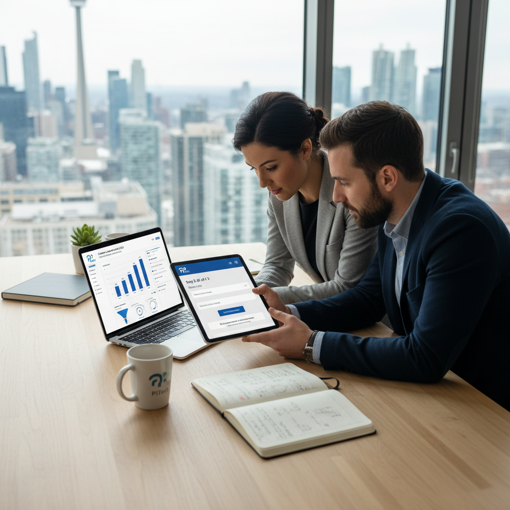 SaaS Sign-Up Flow Optimization in Canada: Your 2024 Guide - Featured Article Image | PiTech Blog