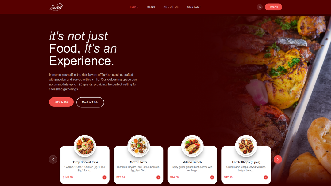 Saray Turkish Resturant
